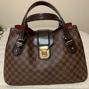 Louis Vuitton Damier Ebene Griet Satchel